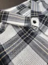 Men's White and Blue Full Sleeves Picano Checks Shirt      