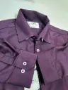 Men's Purple Full Sleeve Formal Shirt