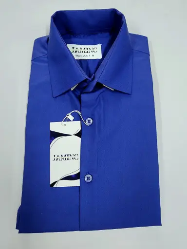 Men's Royal Blue Full Sleeve Formal Shirt
