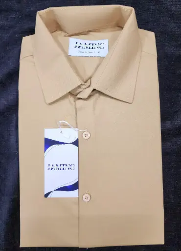 Men's Dusty Peach Formal Long sleeve shirt