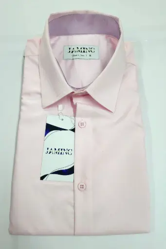 Men's Pastel Pink Formal Long sleeve shirt